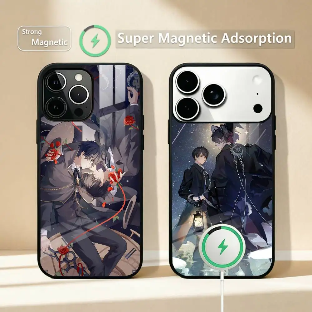 

Lord of the Mysteries Cool Gift Phone Case For iPhone17,16,15,14,13,12,11 Plus,Pro Compatible with magnetic wireless charging