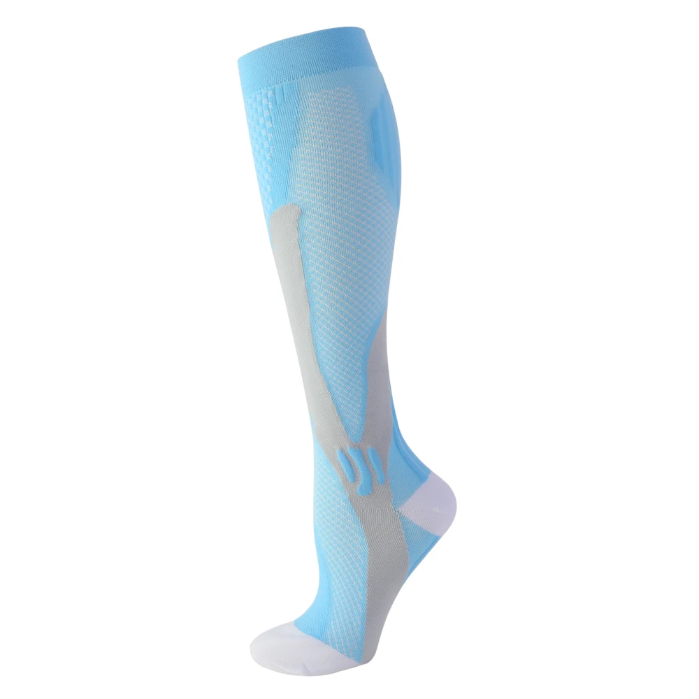 1/3 Paar Kompressions-Sportsocken, medizinische Pflegestrümpfe, verhindern Krampfadern, Socken, Schwangerschaft, Pflege, sportliche Fußballsocken
