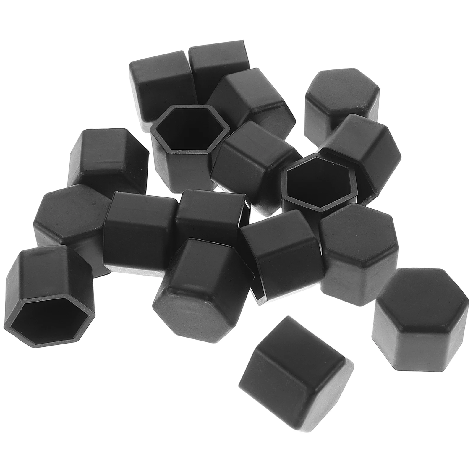 

20pcs Car Wheel Hub Screw Cap Decorative Lug Nut Cover Silica Gel Tire Bolt Rim Protector Non Rust Dust Proof Universal Fit