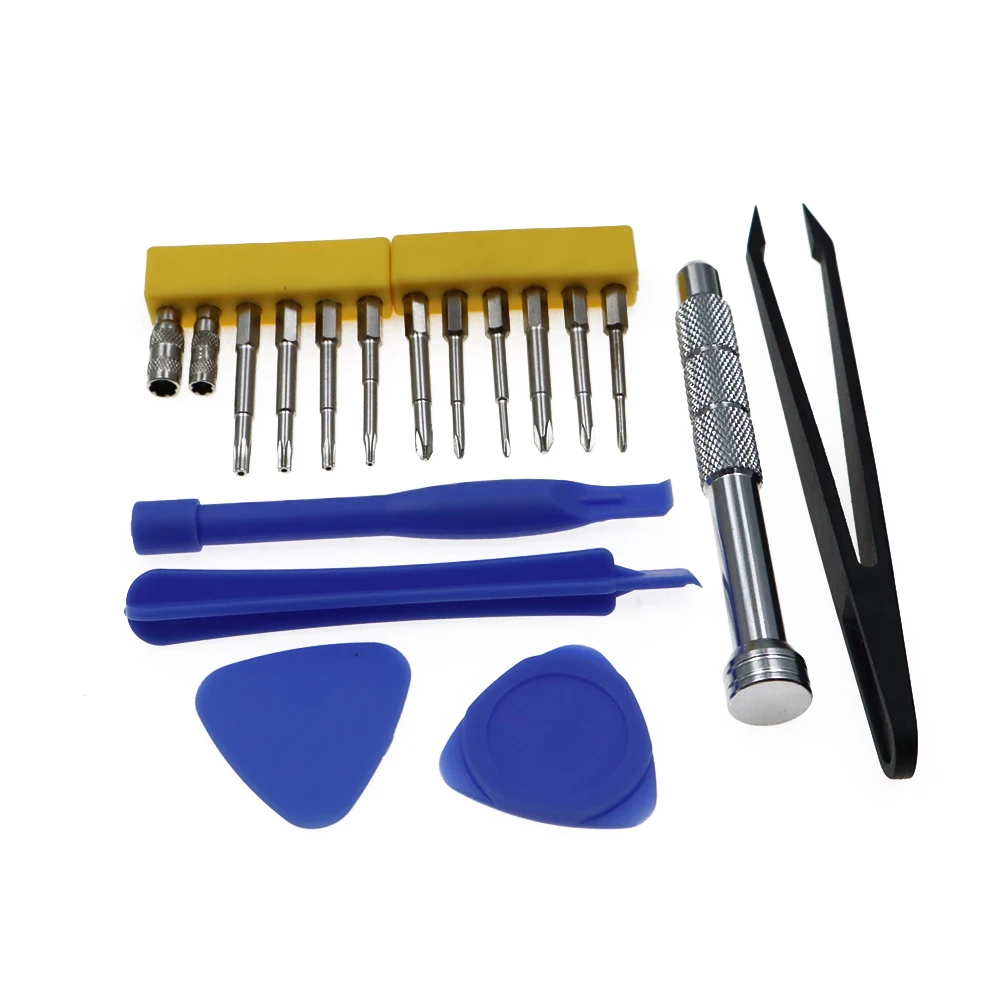 Conjunto de chave de fenda kit de ferramentas de desmontagem e reparo adequado para switch ns novo 3ds ps3 nes snes ds lite gba psp gamecube consoles