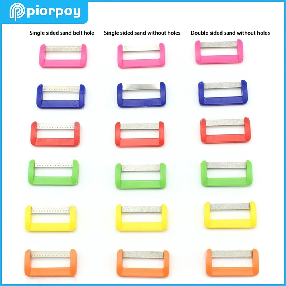 PIORPOY 3Pcs Dentistry Polishing Tool Teeth Dental Orthodontic Interproximal Enamel Reduce Serrated Saw Whitening Material