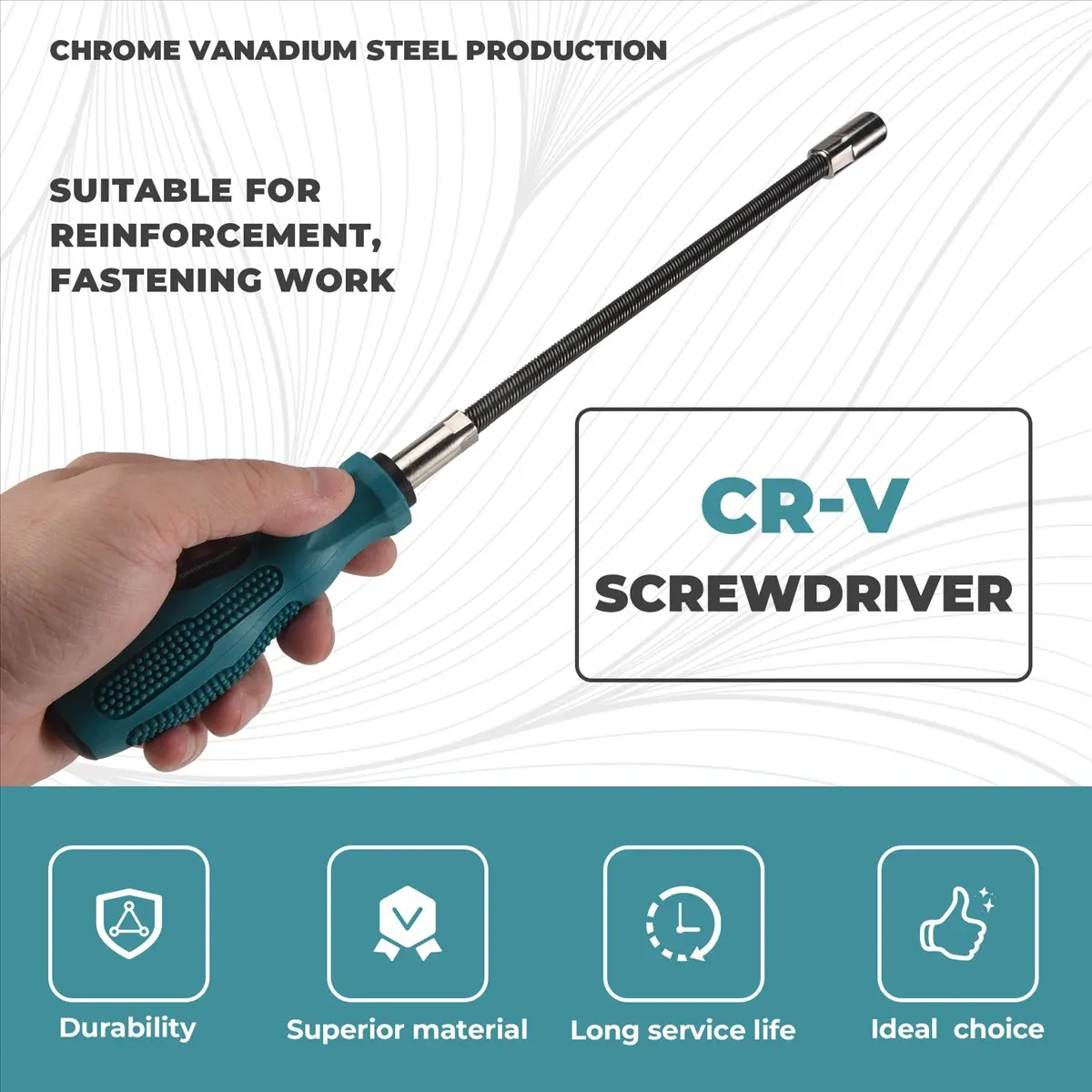 Y17A Socket Screwdriver Flexible Hex Flex Manual Socket Screwdriver Hand Tools