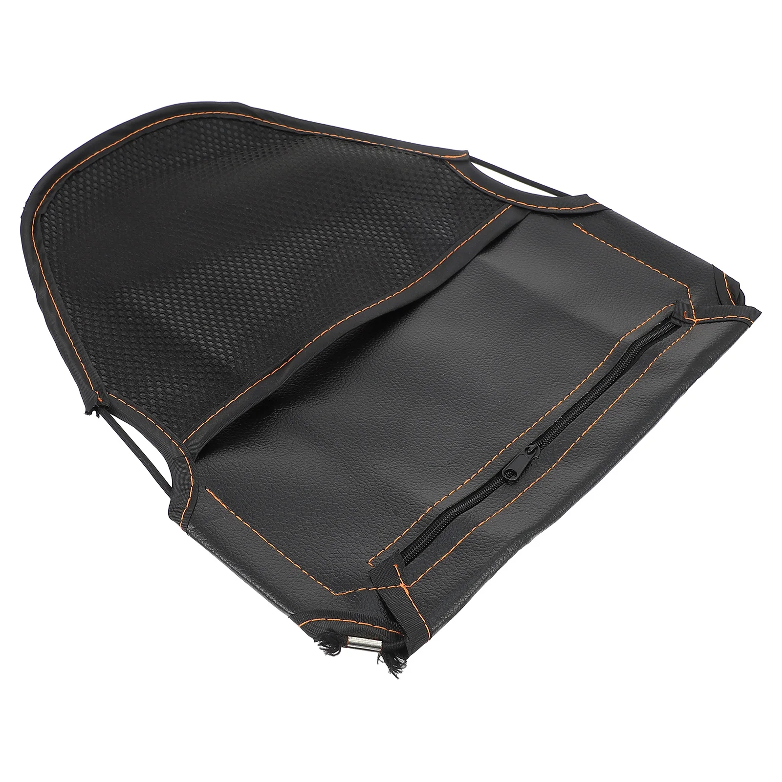 

Scooter Seat Motorcycle Storage Bag Lightweight Durable PU Polyester Material Scooter Accessories Pouch Space Saving Design Easy