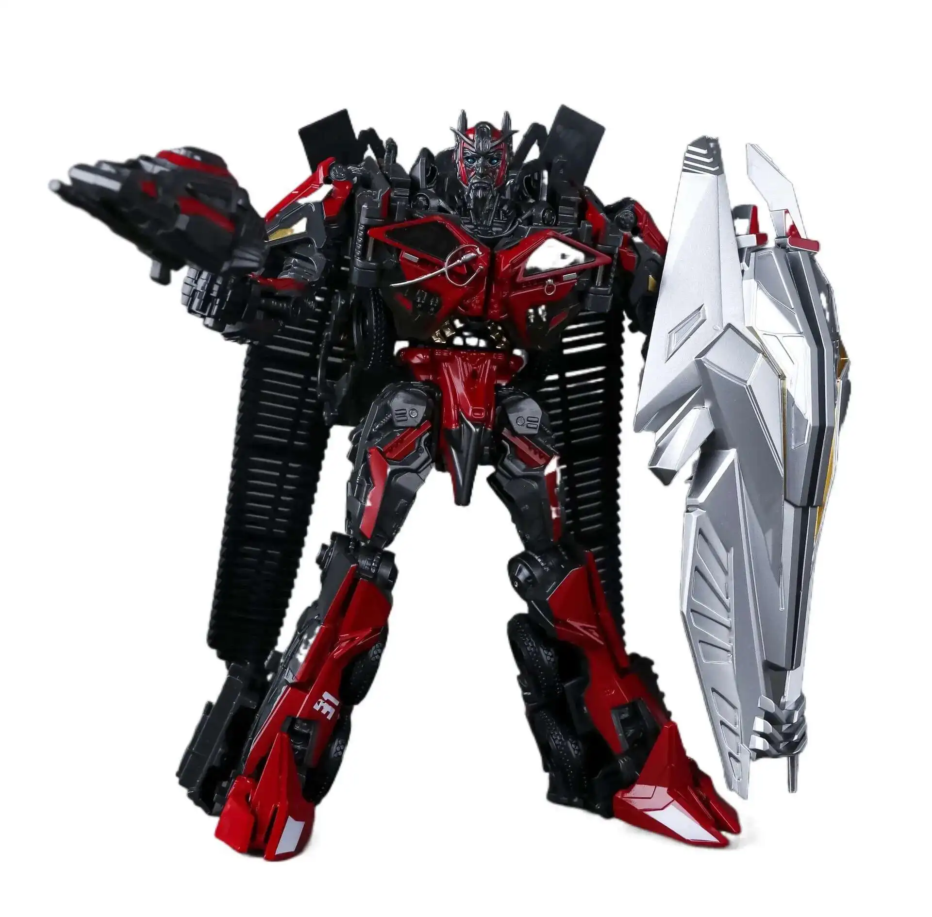 BAIWEI TW1024 SS-61 Voyager Class Sentinel Prime Masterpiece Transformation Action Figure Toy Movie Model Deformation Car Robot