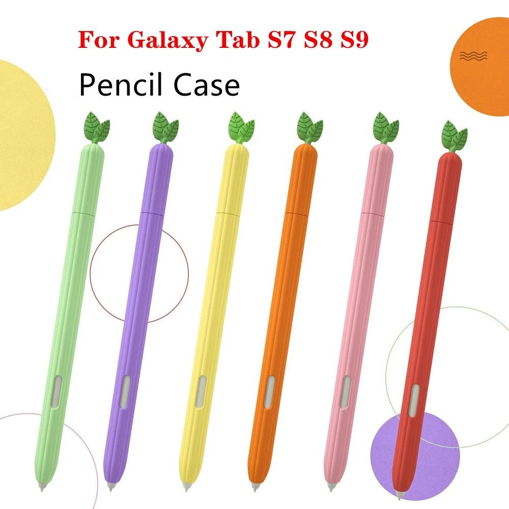 For Samsung Galaxy Tab s6 s7 s8 s9 SPEN Case Soft Silicone Holder Stylus Pen Cover For Samsung Galaxy Tab S6 Lite Cases