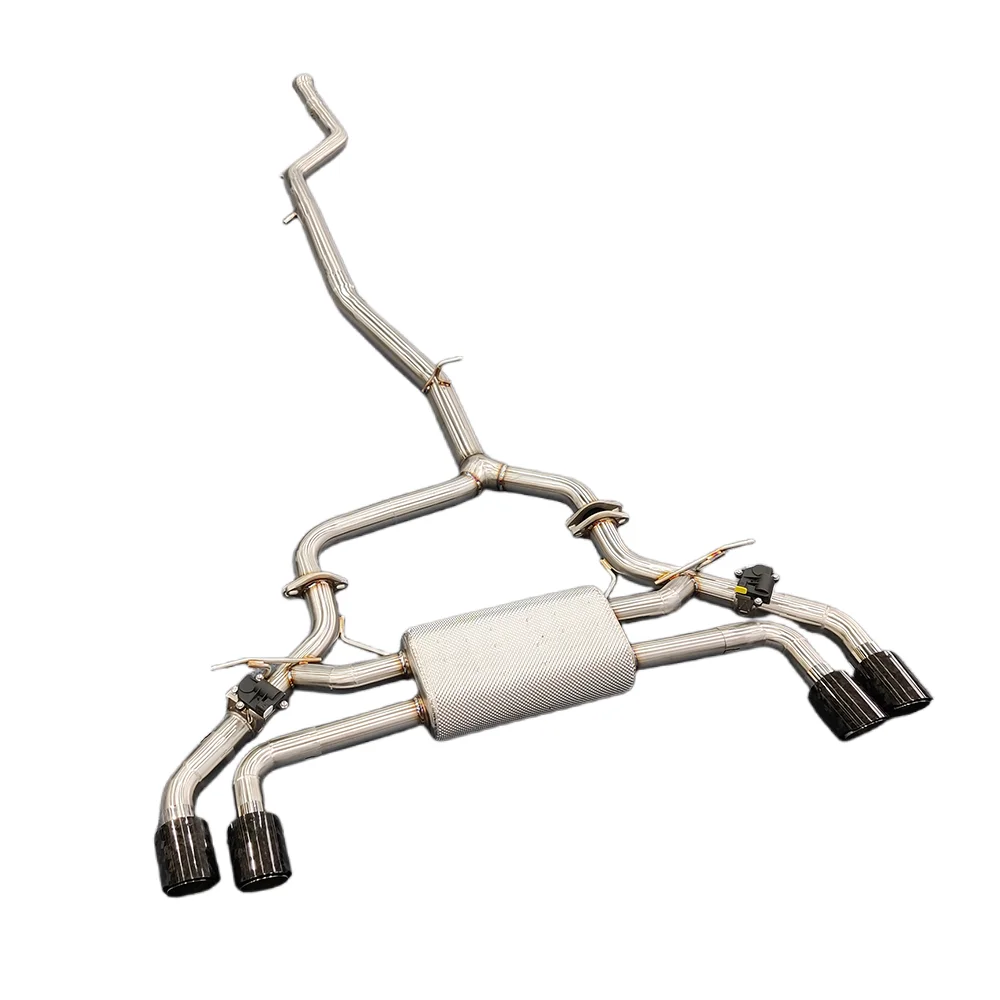Custom Valved Exhaust Pipe for 640 640i 640GT GT G32 Valved Sport Exhaust System with Remote Control - view 2