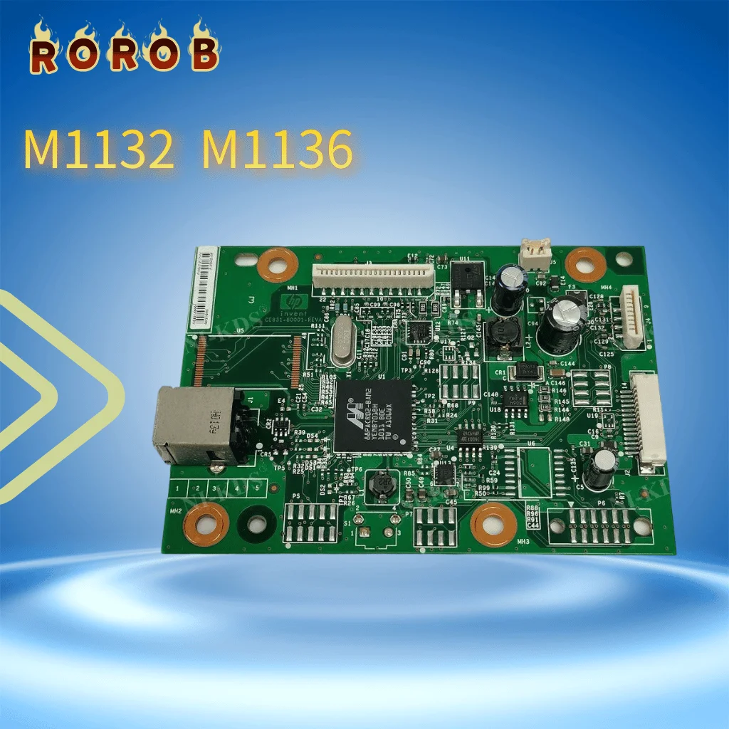 

Original M1132 Logic Board for HP M1136 M1132 M1136MFP Printer, HP M1132 Formatting Main Board, HP Laserjet M1132MFP Motherboard