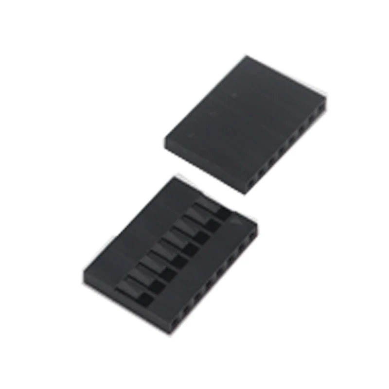 【50-10PCS】2.54mm Dupont Connector 2.54 Single Row Plastic Shell Plug 1P 2P 3P 4P 5P 6P 7P 8P 9P 10P With Female Terminal - Image 5