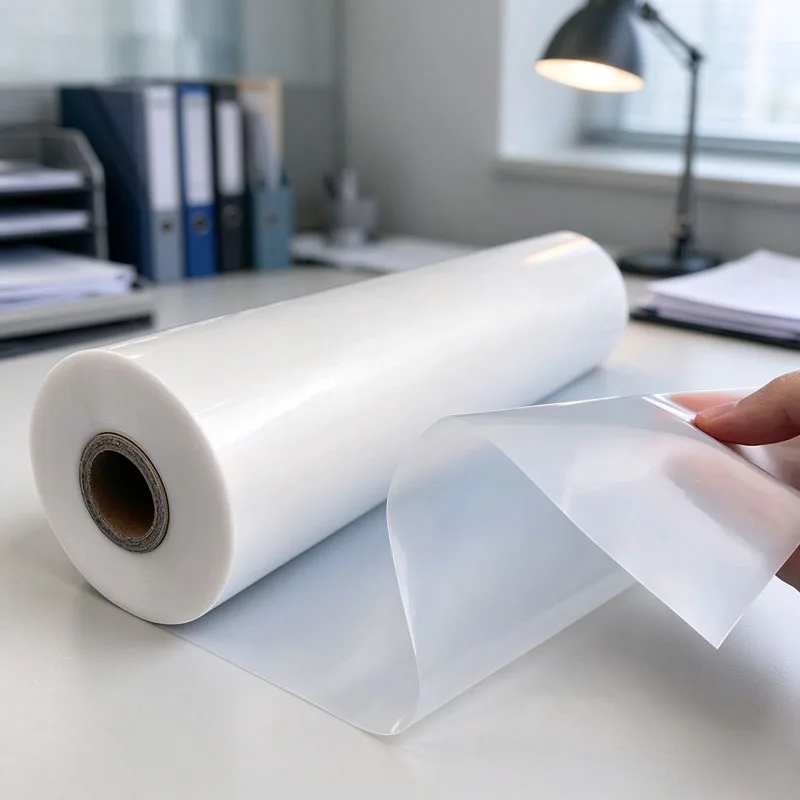 1/2/4PCS 100M BOPP Bright Matte Hot Laminating Films Pre Coating Film Wear Resistant High Viscosity Photo Hot Lamination Cover