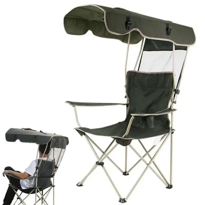 Portable Folding Camping Chair With Cup Holder Lightweight Tourist Chairs Fishing Chair Outdoor Camping Furniture