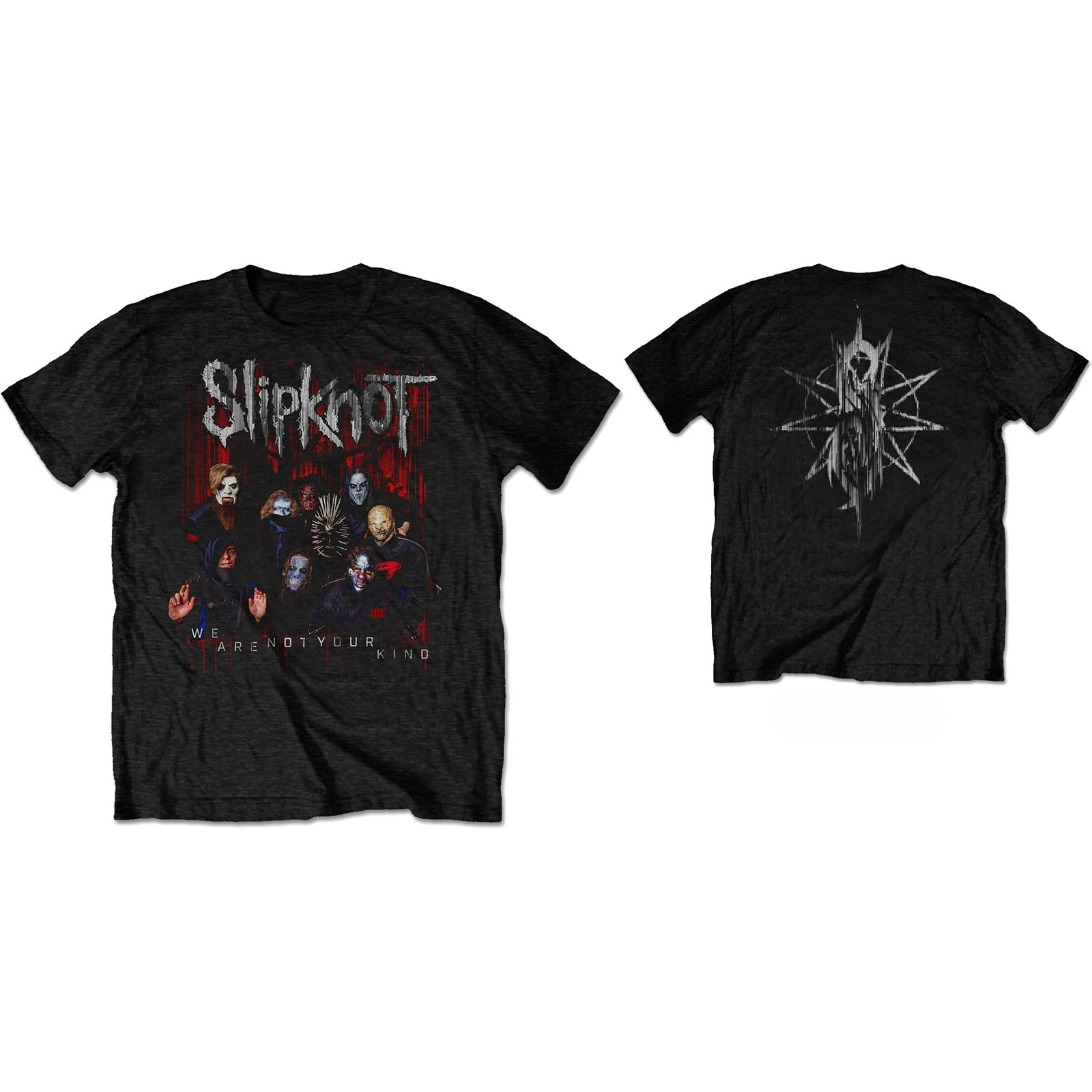 Y2k Slipknot Graphic Cotton T-shirt Unisex Summer Short Sleeve Fashion Brand Tee Luxury Casual Vintage Tee