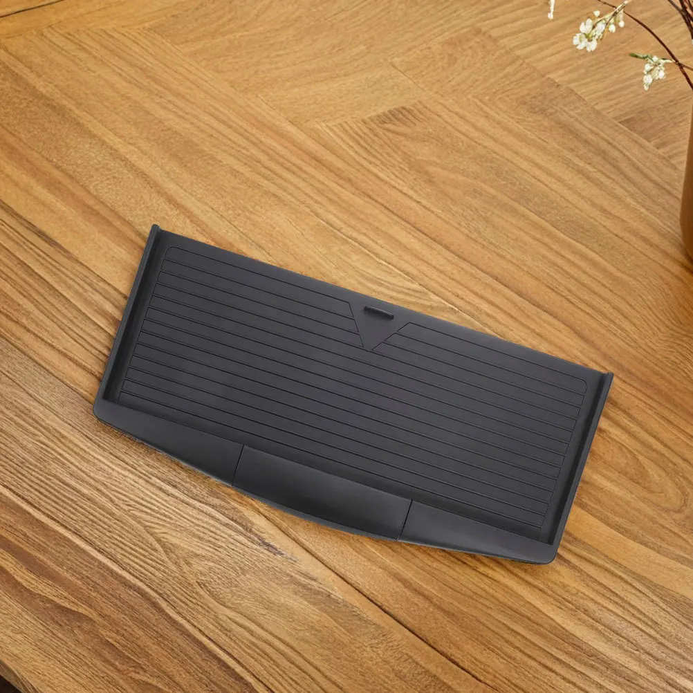 Under Desk Keyboard Tray Adjustable Slide-Out Ergonomic Computer Keyboard Holder Mouse Platform Storage Drawer Office