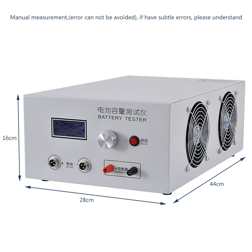 납산 리튬 배터리 용량 테스터, 지지대 외부 충전기, 충전 및 방전 AC100-240V, 12-72V, 20A