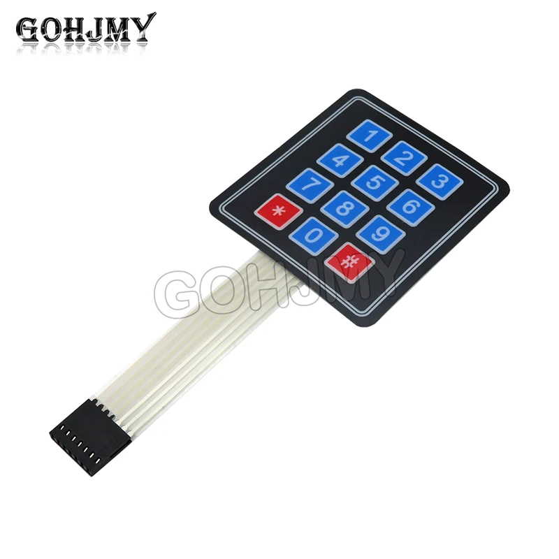 4 12 16 20 Key 1*4 3*4 4*4 4*5 Membrane Switch Keypad 1x4 3x4 4x4 4x5 Matrix Array Matrix keyboard for arduino smart car