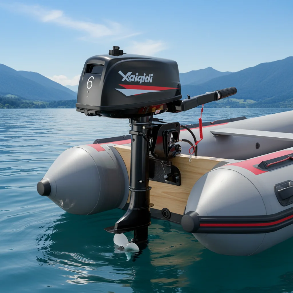 AIQIDI 6HP Outboard Motor T6 Outboard Engine Boat Motor for Multiple Use