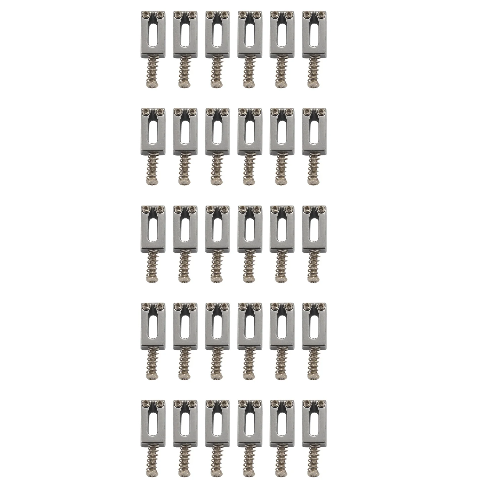 

ABVH-30 шт., седла для электрогитары, плоский набор для замены Strat Tele Guitar