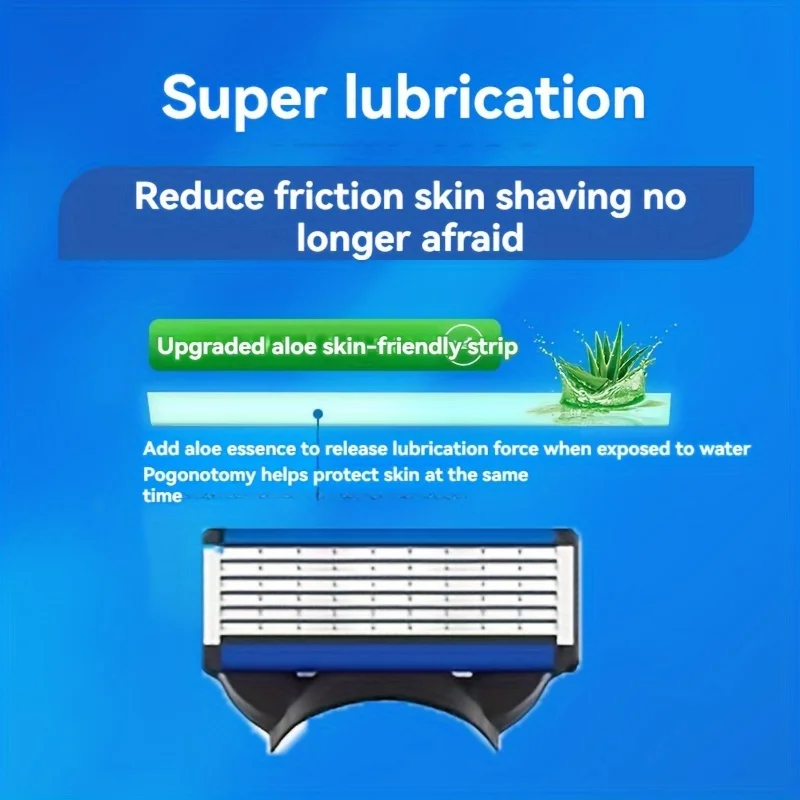 ใบมีดหกชั้น ดีไซน์นำกลับมาใช้ใหม่ได้ ช่วยประหยัดทรัพยากร ใบมีดนำเข้าเพื่อความแม่นยำ และเปลี่ยนหัวได้ง่าย