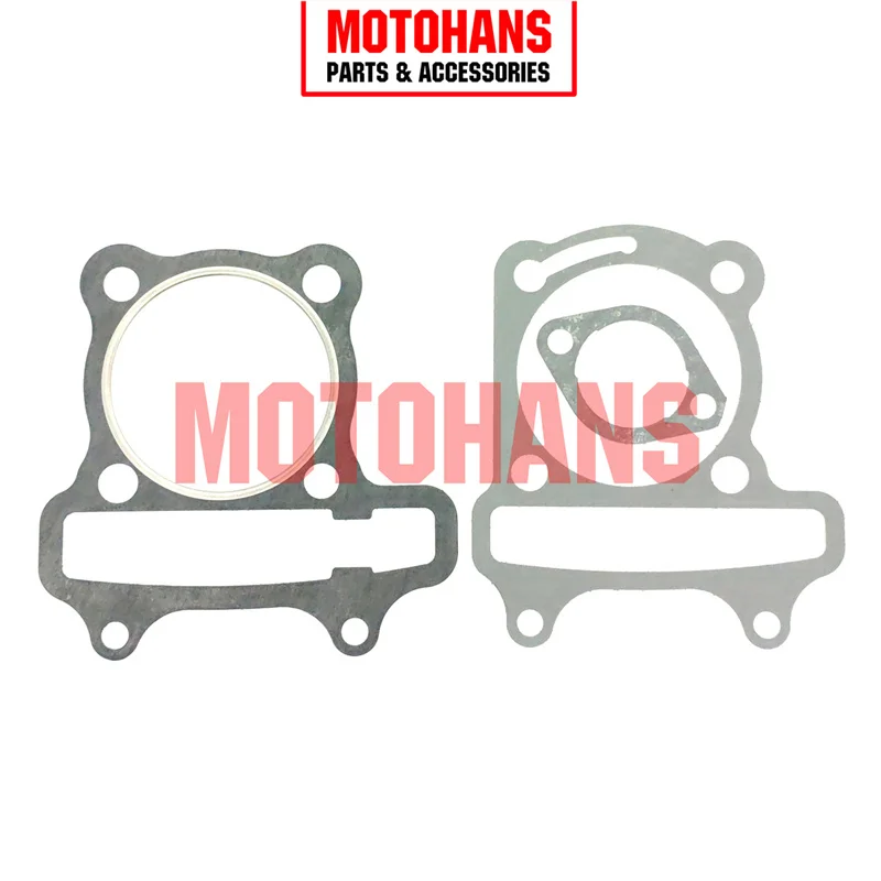 HM15120359 5 SETS GY6 150CC 57.4MM BORE CYLINDER AND HEAD GASKET FOR 157QMJ ENGINE 4T CHINESE SCOOTERS ATV QUAD