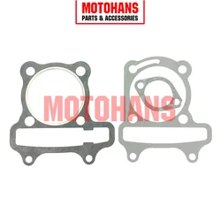 HM15120359 5 SETS GY6 150CC 57.4MM BORE CYLINDER AND HEAD GASKET FOR 157QMJ ENGINE 4T CHINESE SCOOTERS ATV QUAD