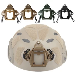 BOOIU Tactical Helmet Bracket Adapter with Hook Rope NVG Bracket Adapter Is Suitable For Fast Michaf Wendy Helmet Accessories