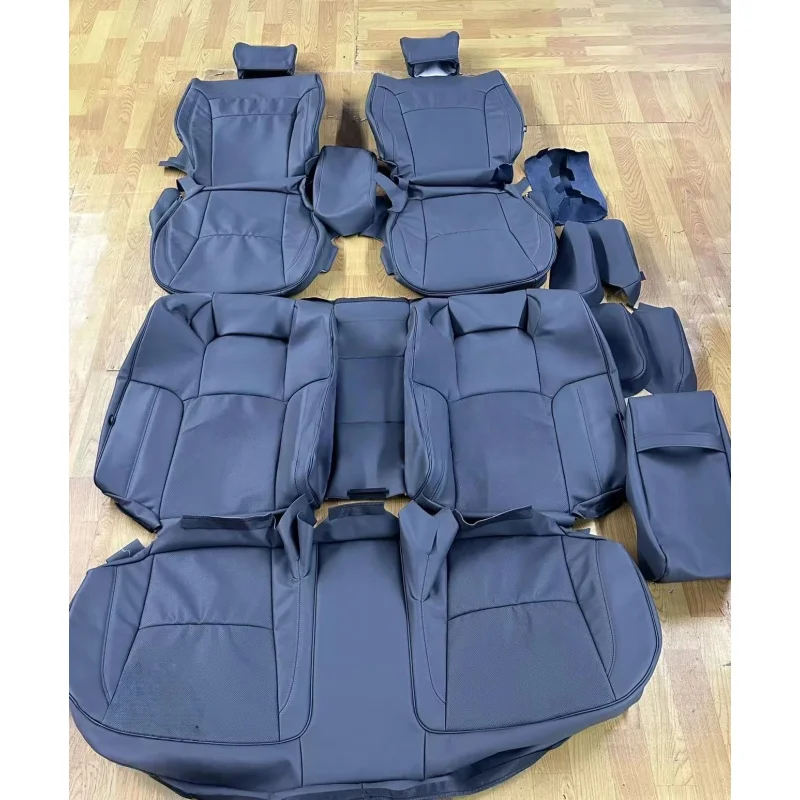 

For 2014-2024-Toyota Luxury Customized Highlander (seven- Version) Real Leather Car Seat Covers Automotive