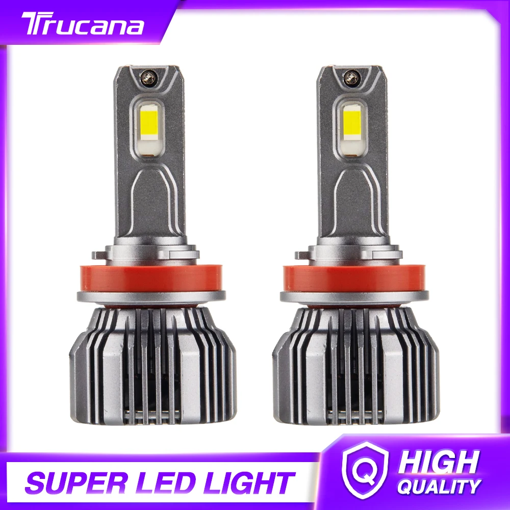 

Trucana 100W H7 Led Cars Lights Canbus 20000LM Headlight 9005 HB3 9006 HB4 9012 LED Bulb H1 H4 H11 Turbo Lamp for Car 6000K 12V