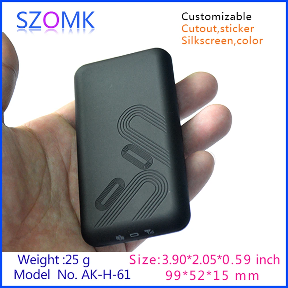 SZOMK diy new enclosure electronics plastic case (4 pcs) 99*52*15mm handheld electrical control box, plastic instrument sensor