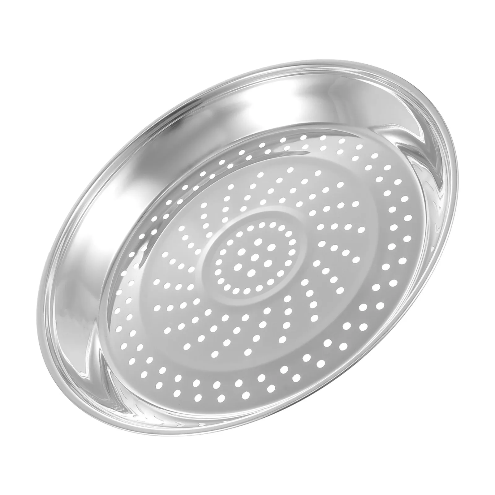 

1Pcs Food Steamer Stainless Steel Multi-Functional Steaming Plate Heat Resistant Kitchen Steamer Household Cooking