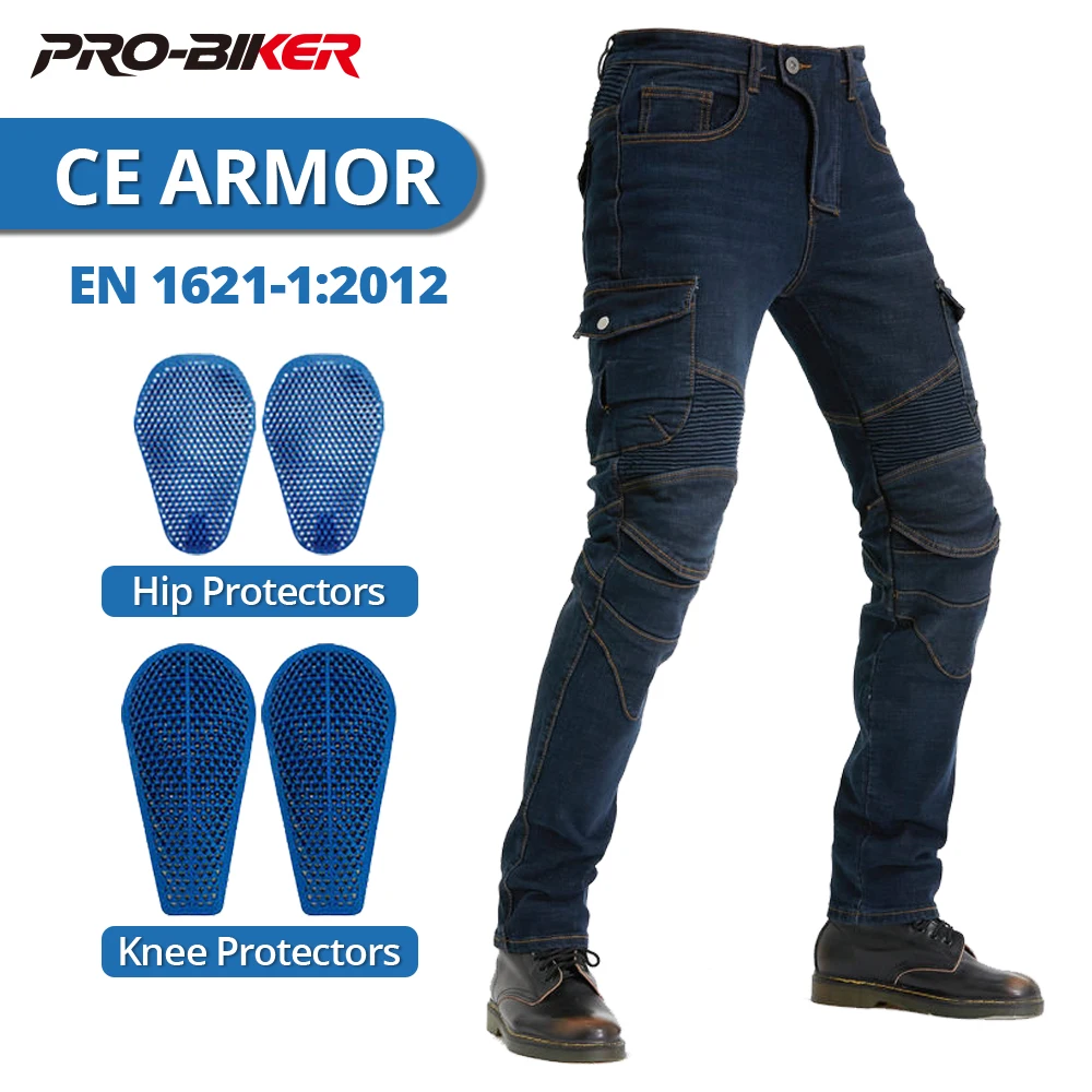 

Мужские мотоциклетные брюки с защитой от падений, износостойкие, винтажные, для мотокросса, с встроенной защитной экипировкой