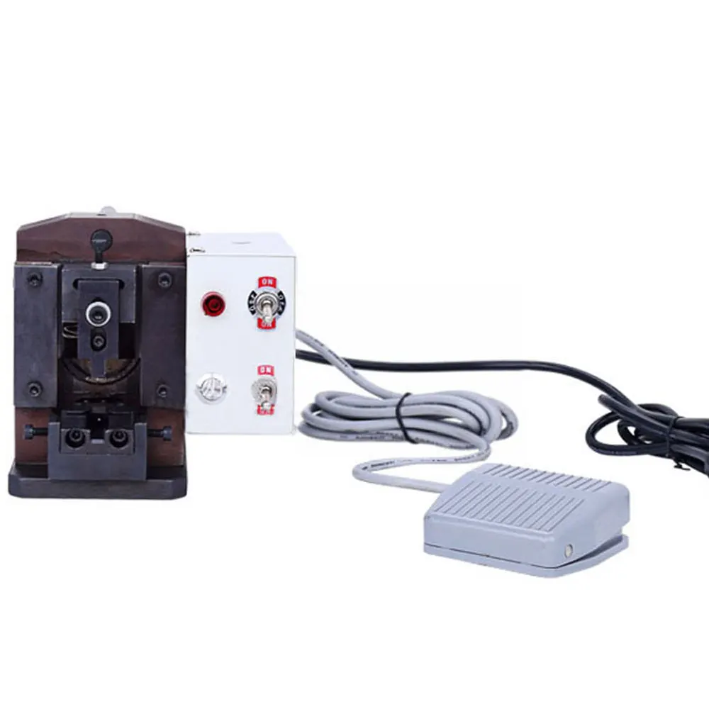 220V Electric wire Crimping machine 2P-8P8C Tel line heading machine Network cable crimping machine PC Head Forming Machine