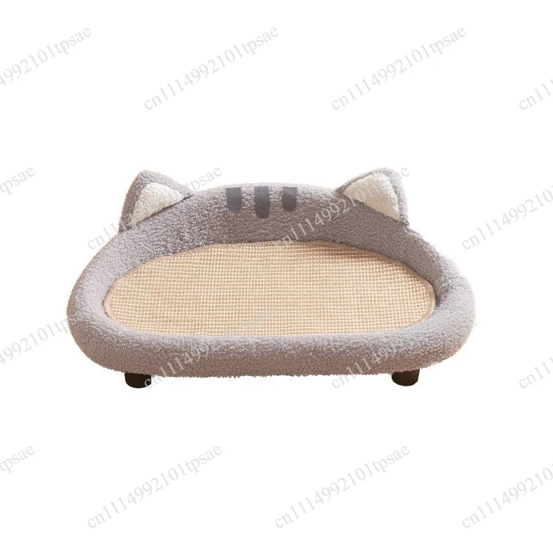 Integrated Cat Scratching Board Sofa Nest Sisal Material Resistant to Scratching And Grinding Claws Non-Slip Surface for Cats