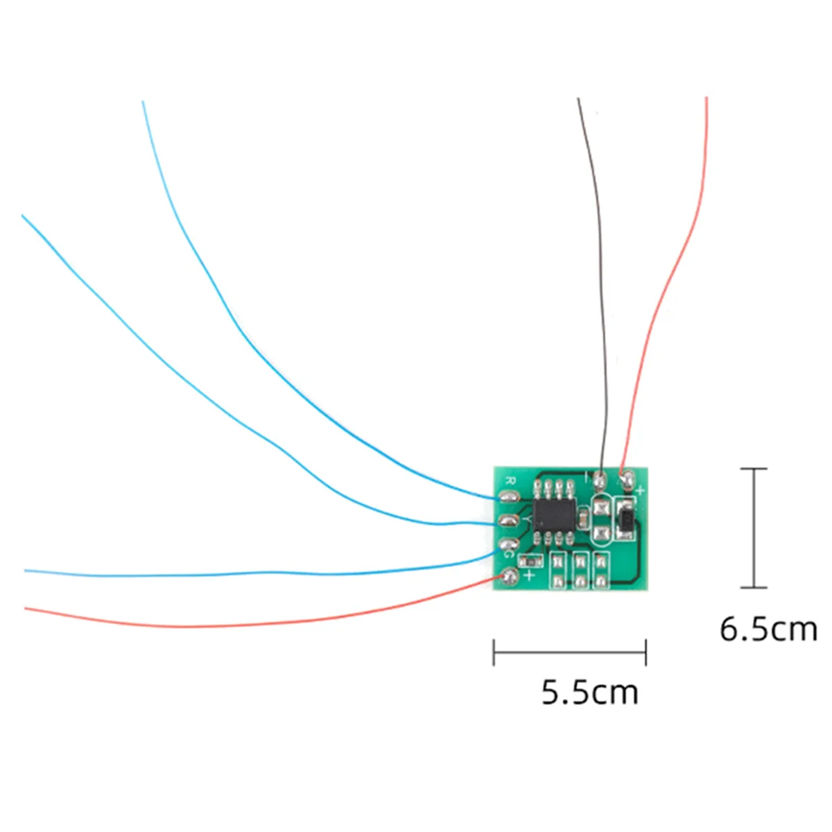 A72Z 6 pièces HO N échelle modèle Circuit imprimé électrique feu de signalisation modèle HO échelle Train chemin de fer Miniatures