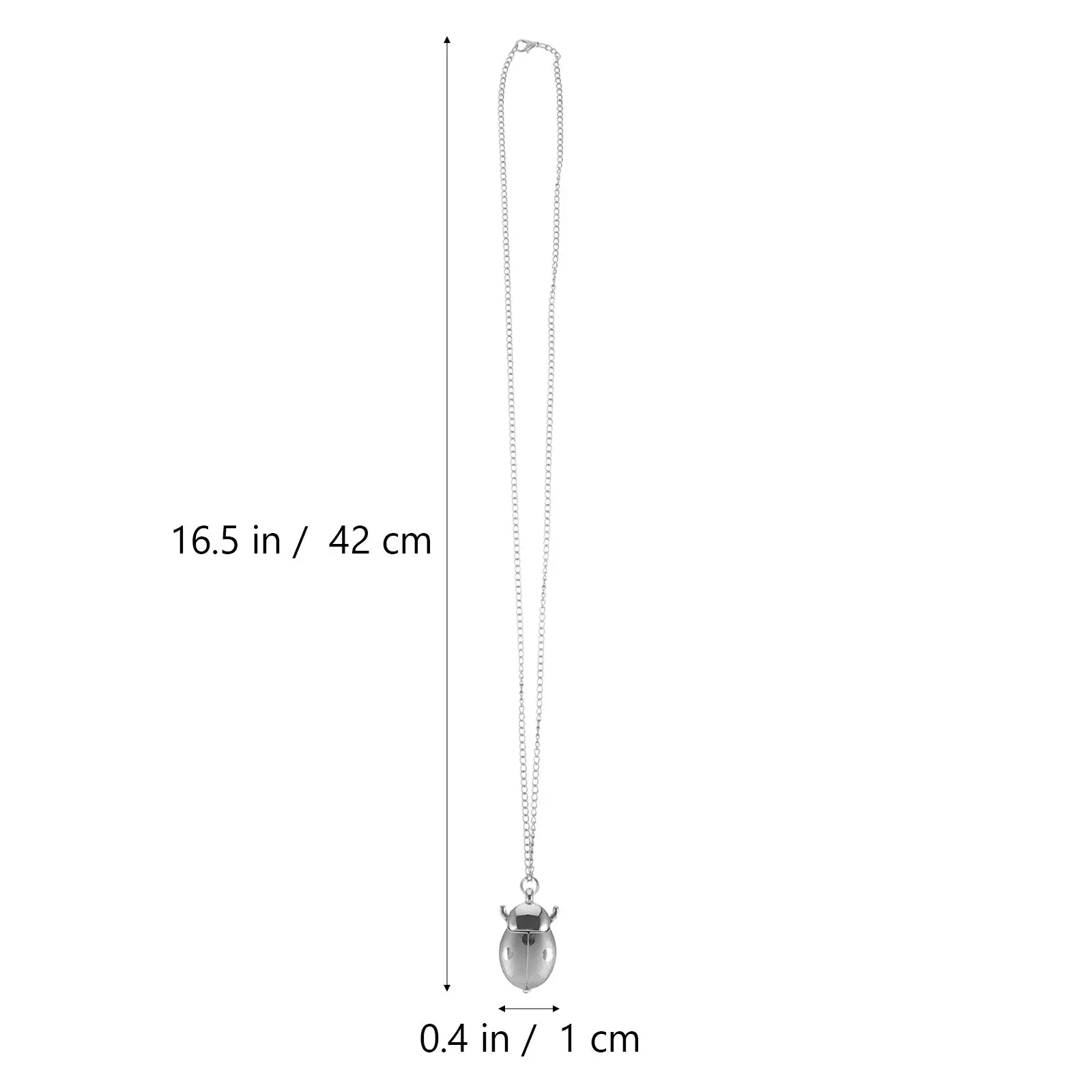1Pcs Zinc Alloy Retro Pocket Watch Vintage Beetle Design Chain Hanging Pocket Watch Decorative Quartz Movement