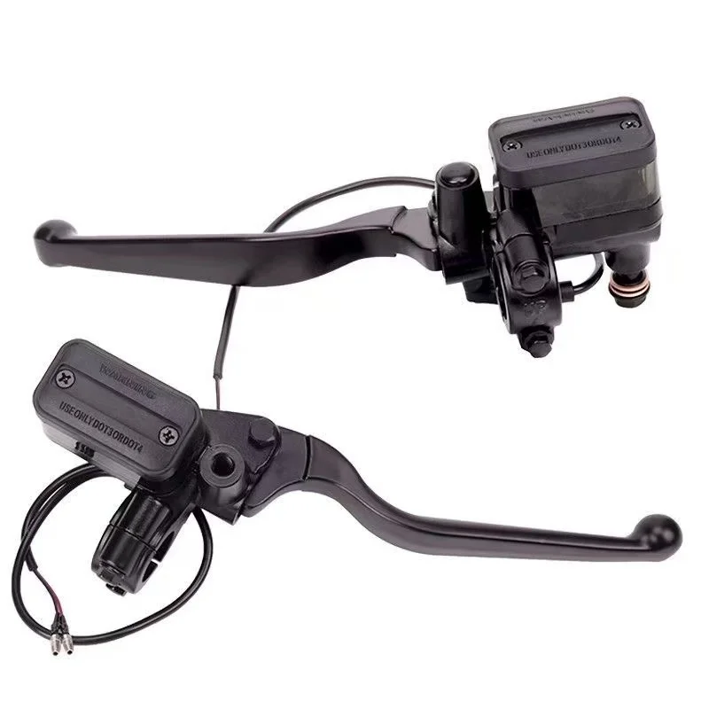 Disc Brake Master Cylinder Replacement for Niu G400T F400T G400 Black Knight B3, Front Rear Brake Pump with Handles