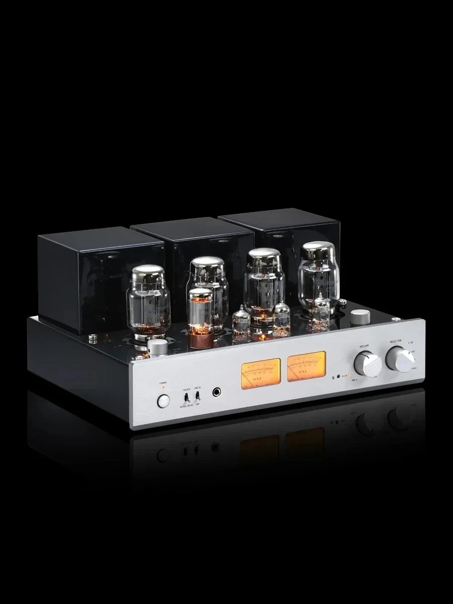 Hot Sales X7 New Push-Pull Tube Amplifier  Balanced GZ34 Lamp Amp Best Selling with Phono and Remote