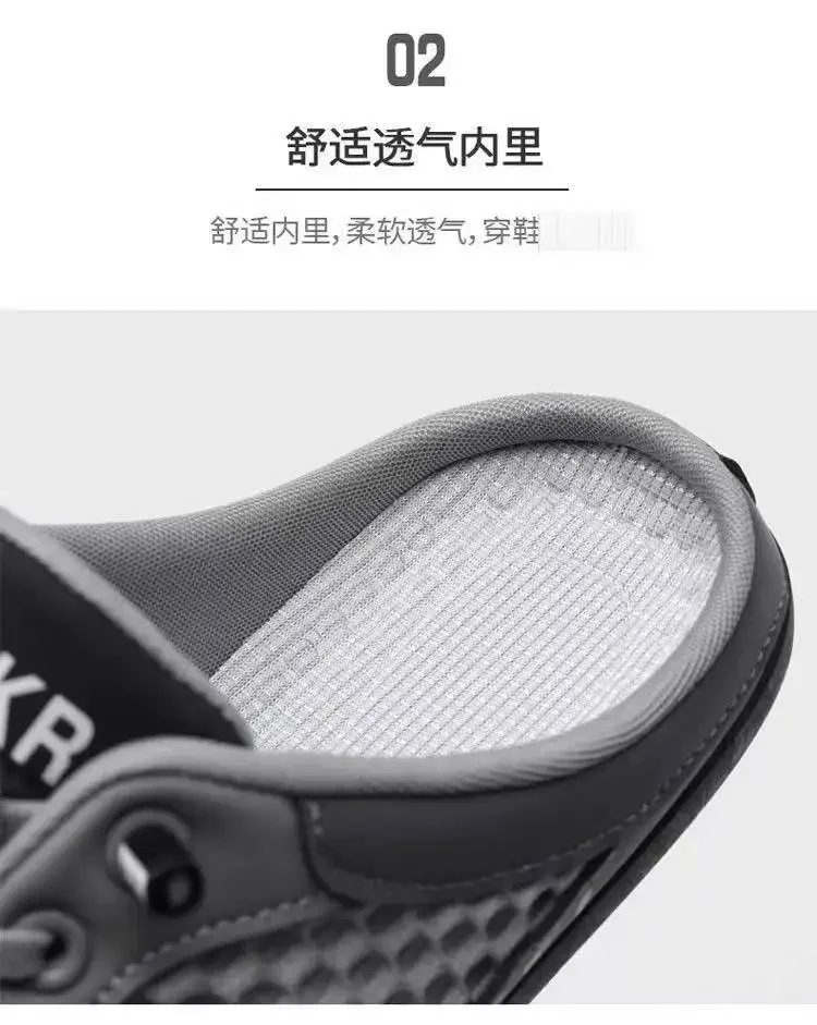 2026 Übergröße 48 Herrenmode Weichsohlen-Halbpantoffeln Trendige Freizeitschuhe Stützschuhe Sneakers Zapatos De Hombre – Detail 7