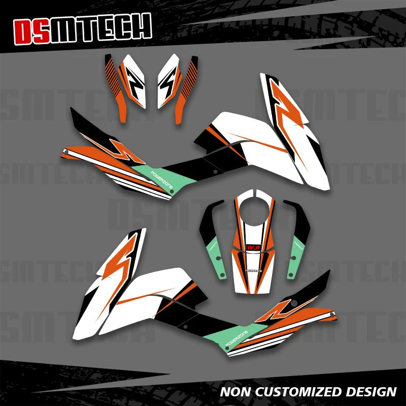 

DSMTECH полная графика наклейки мотоцикл фон для KTM DUKE 125 200 390 2011 2012 2013 2014 2015 2016