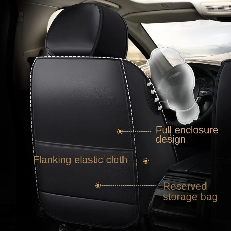 BHUAN Car Seat Cover Leather For Fiat All Models Palio Viaggio Ottimo Bravo Freemont Car styling Auto Accessories