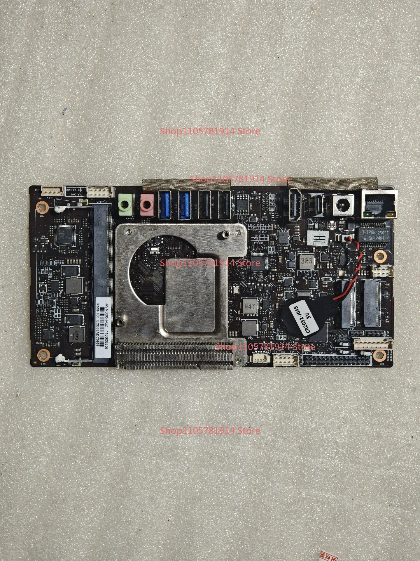 For JieWei N5095H-QD Mini Main Board, N5095 Celeron 11th Generation Processor
