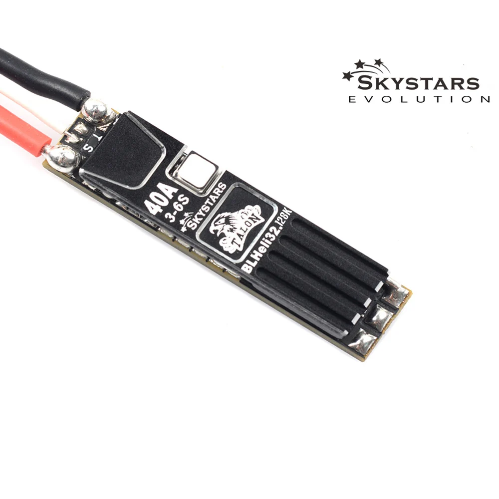 Skystars Slim40A 40A Blheli_32 128K MCU 3-6S Không Chổi Than ESC Cho QAV 170-330 RC Cho FPV Racer RC Mô Hình Accesseries Tốt Phần