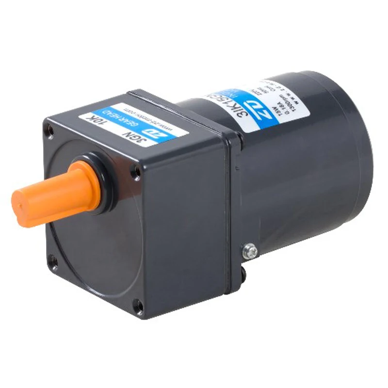 motor de inducao da reducao da engrenagem da ca do tipo micro do fio de ligacao do eixo 3ik15gn c 220v 230v do pinhao do torque alto da avaliacao continua de 15w 01