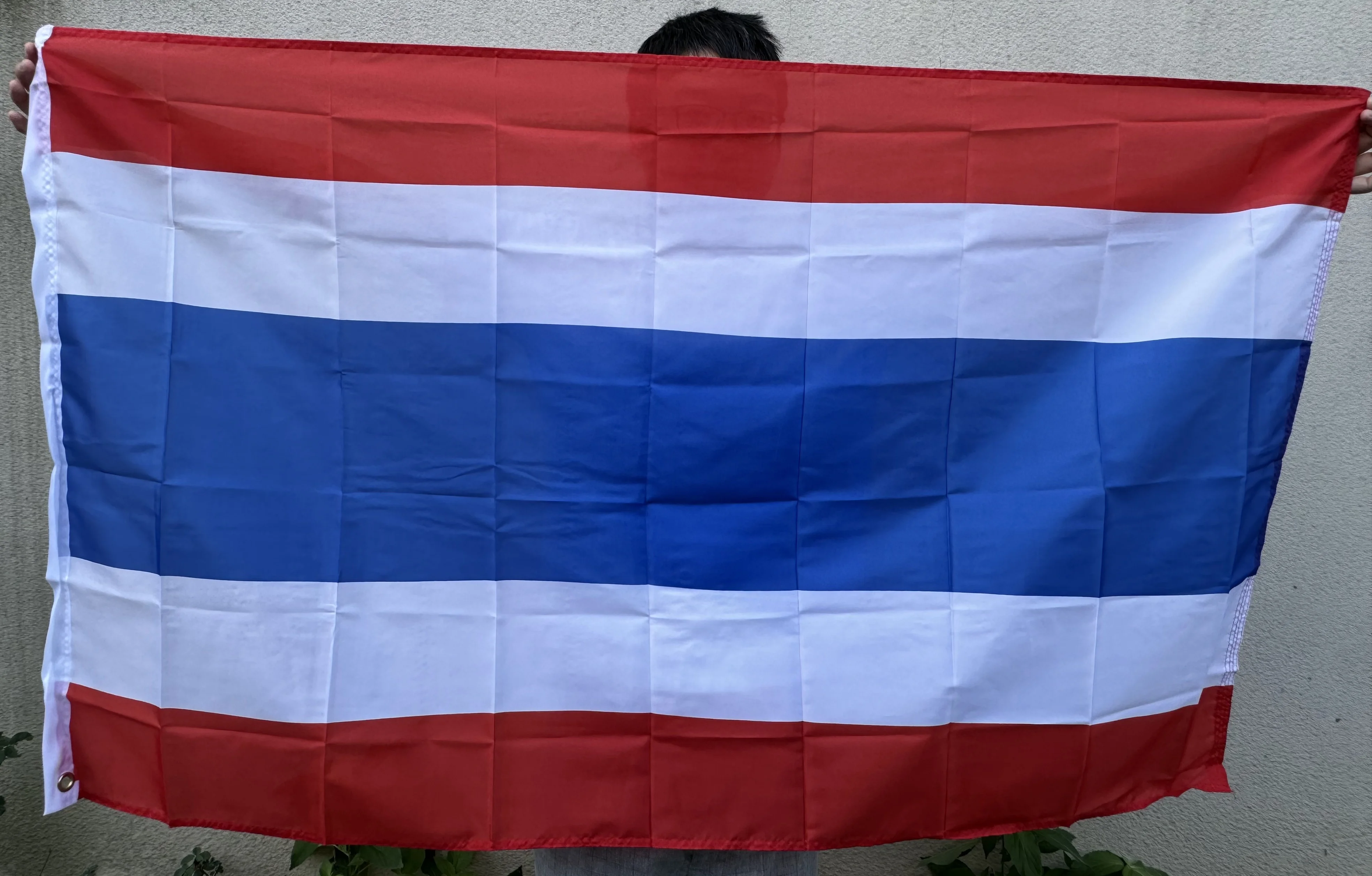 QFB 3x5ft Thailand country national Flag 90 * 150cm TH Thai Thailand flying Flag Banner for decoration election