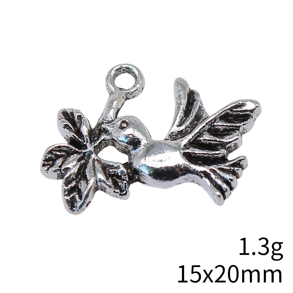 Christmas Decorations Charms Pendant Bird Bag Charms For Handbags Bracelet Pendant