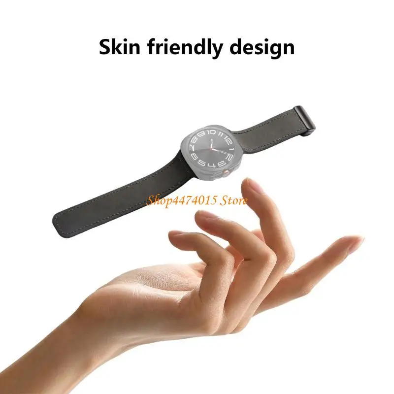 

K1AA Professional Leather Watch Braf Bracelet с магнитными пряжками для Watch 44 мм, несколько цветов, унисекс