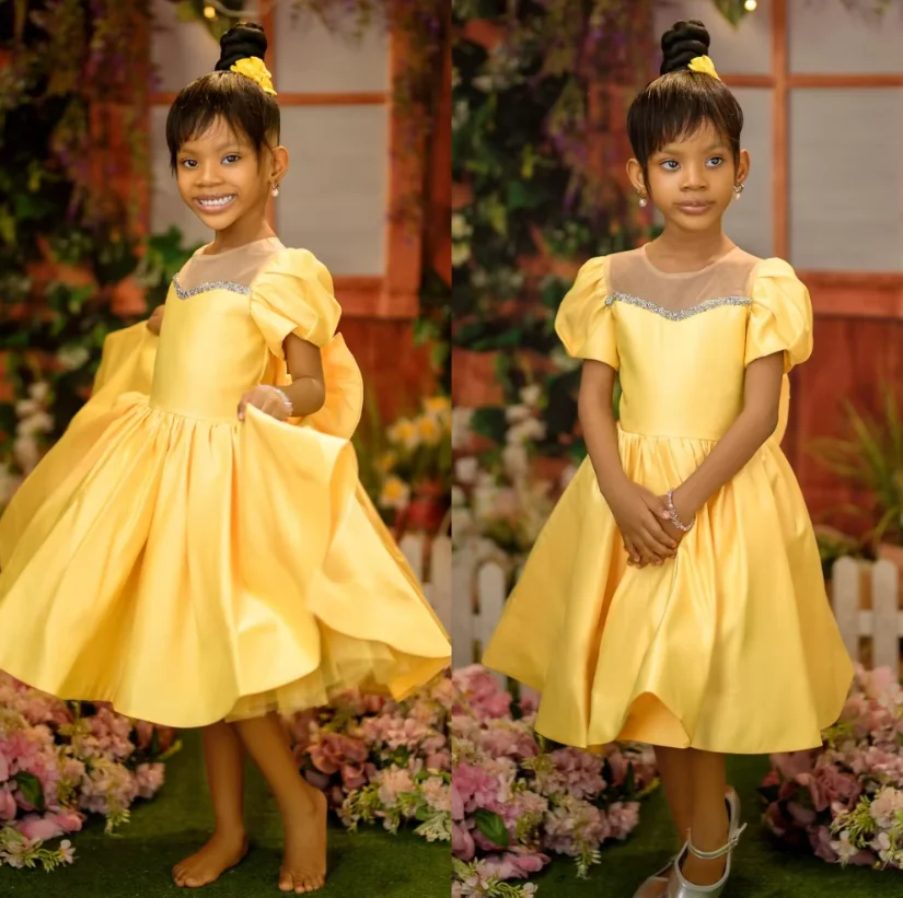 Photography Solo - Vestido de niña de flores de