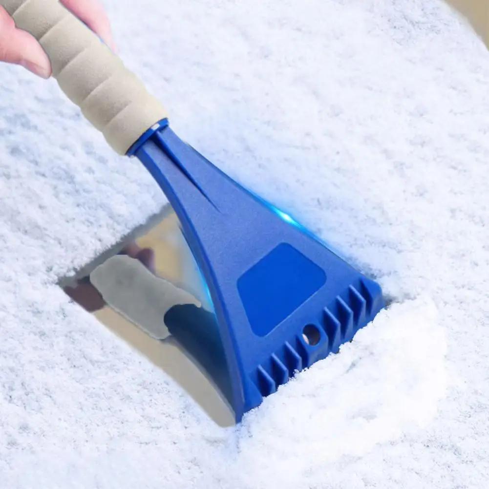 

Auto Windshield Ice Scraper Lightweight Portable Cars Snow Sweeping Brush Car Defrosting Shovels For Auto Home Window Cleaning