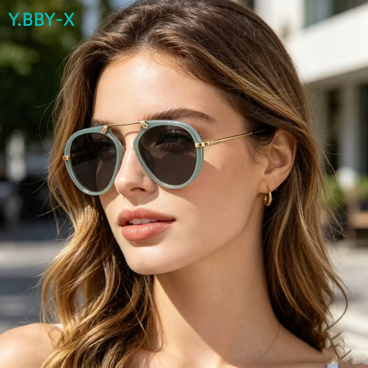 

Vintage Simple Men Sunglasses Oval Glasses Frame High-Quality Acetate Frame Sun Glasses Women Party Travel Outdoor Glasses