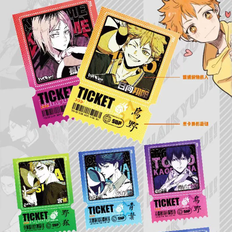 Hurtownia HAIKYUU!!!Karty kolekcjonerskie Booster Box FUYOUYUZHOU The Dumpster Battle Rzadkie karty kolekcjonerskie Anime
