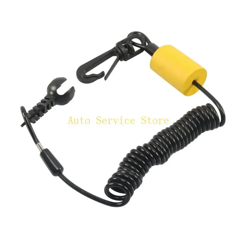 

462A Elastic Floating Cord with Foam Floater Safety Lanyard Cord & Clip,Replace Part Number 278002843, 278003410