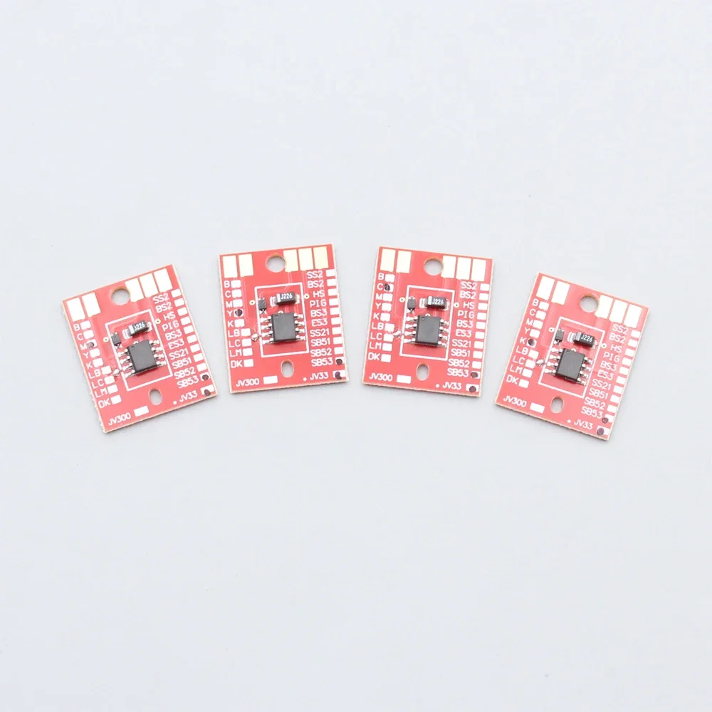 6 colors SB53 JV33 Permanent chip for Mimaki JV33 JV34 JV30 JV5 TS34 TS3 TS5 CJV30 printer SB 53 Auto Reset chip